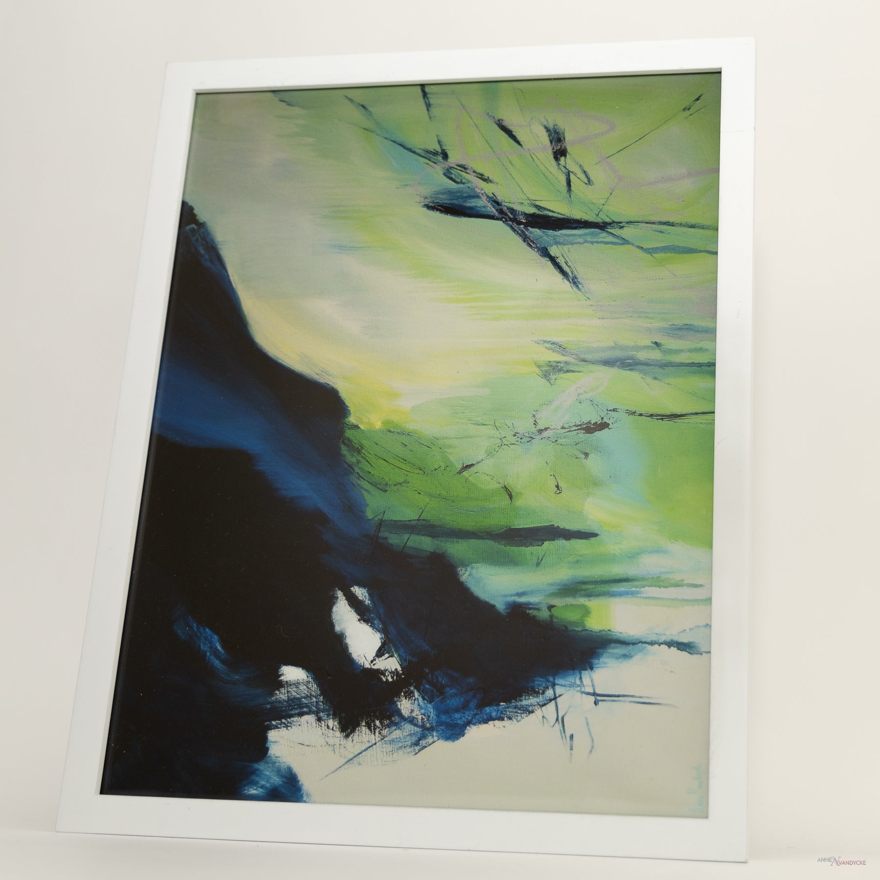 Giclee Print Framed on Museum Etching Paper - Energetic Rhythm 8